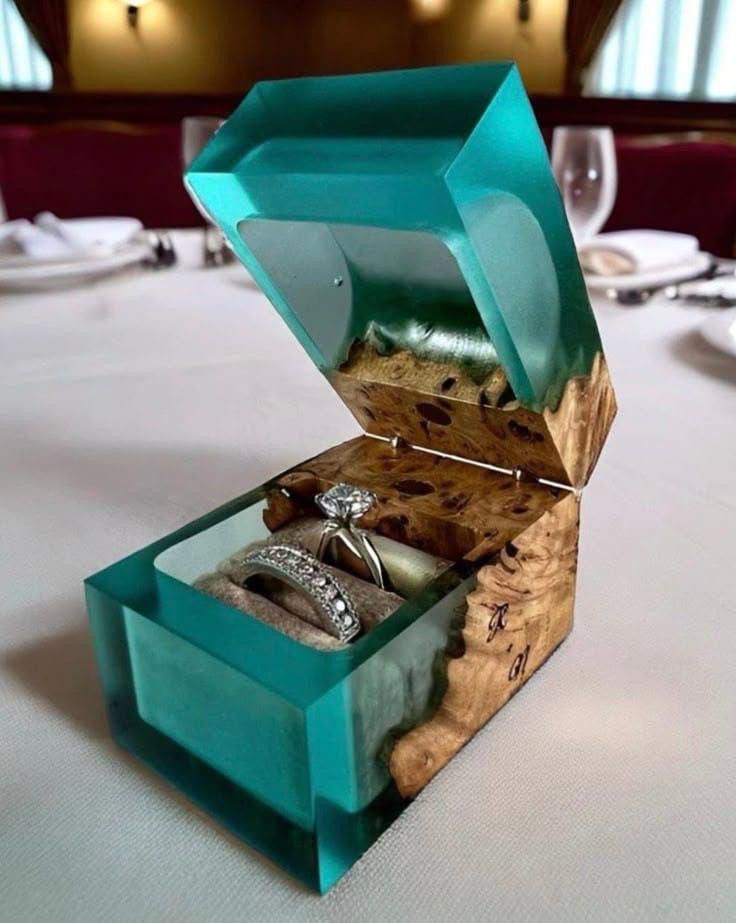 Resin Jewellery Box